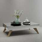 Mesa De Centro Retangular Thane Carvalho 90 Cm