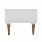 Mesa De Centro Retrô Branco