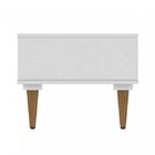 Mesa De Centro Retrô Branco