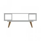 Mesa De Centro Retrô Branco