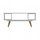 Mesa De Centro Retrô Branco