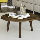 Mesa De Centro Retrô Brilhante Bechara