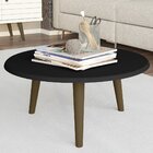 Mesa De Centro Retrô Brilhante Bechara