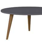 Mesa De Centro Retrô Grafite