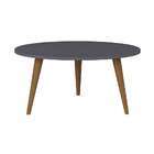 Mesa De Centro Retrô Grafite