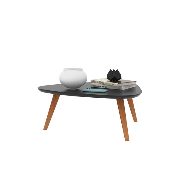 Mesa De Centro Retrô Valentina - Preto - Ej Móveis