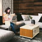 Mesa De Centro Ripada Com Mesa Para Notebook Havaí