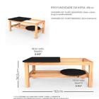 Mesa De Centro Russia - Preto