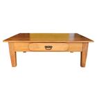 Mesa De Centro Rústica Velix Em Madeira De Demolição - Cód 18