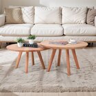 Mesa De Centro Sabrina 35cm X 60cm Natural