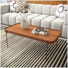 Mesa De Centro Sala De Estar Melin P 87x44 Nature Com Pes Met