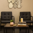 Mesa De Centro Sala Escritório Pés De Ferro Industrial Tampo