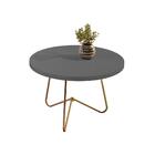 Mesa De Centro Salerno Oni Pe Dourado