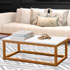 Mesa De Centro Santos Branco Nature