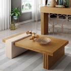 Mesa De Centro Sem Espelho Carvalho Intense/off White