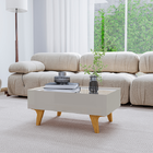 Mesa De Centro Sena Off White - Bechara Móveis