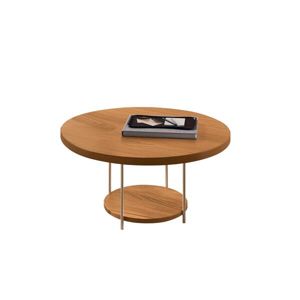 Mesa De Centro Sky Com Pés Em Aço E Tampo De Mdf