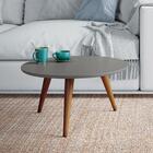 Mesa De Centro Sorelle Cinza Moonstone - Hb Móveis