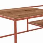 Mesa De Centro Steel Quadra Vermont/cobre – Artesano