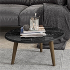 Mesa De Centro Tocantins Efeito Marmorato Nero