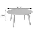 Mesa De Centro Tóquio Preta