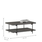 Mesa De Centro Toyama Chumbo Tx