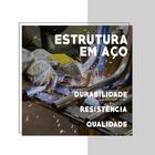 Mesa De Centro Tubo Preto Tampo Noce Carraro