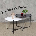 Mesa De Centro Veneza Preta (p/b/p/7605)