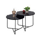 Mesa De Centro Veneza Preta (p/p/p/7607)