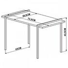 Mesa De Centro Vermont/cobre 27858 - Artesano