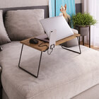 Mesa De Centro Vermont/preto 27889 - Artesano