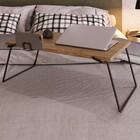 Mesa De Centro Vermont/preto 27889 - Artesano