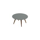 Mesa De Centro Vesta Redonda 31cm X 67cm X 67cm Cristal