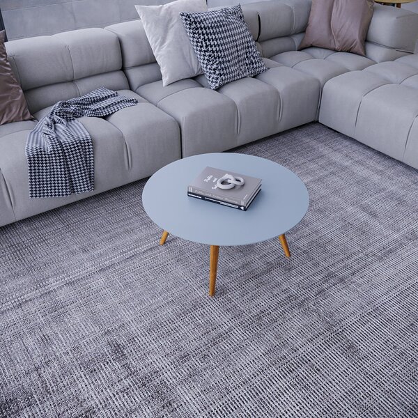 Mesa De Centro Vesta Redonda 31cm X 67cm X 67cm Cristal