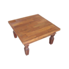 Mesa De Centro Vilela Em Madeira De Demolição - Cód 2419