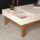 Mesa De Centro Virtus Off White / Nature - Fdecor