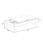 Mesa De Centro Vitta Hb Móveis