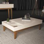 Mesa De Centro Vittara Com Nichos - Pr Móveis