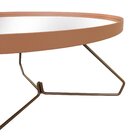 Mesa De Centro Willow 60cm Rosê