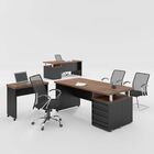 Mesa De Computador 1.8 Recta Noce Preto