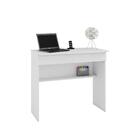 Mesa De Computador 1 Gaveta Branco Mdp 15mm