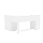 Mesa de Computador 2 Portas 3 Gavetas Branco Espanha Politorno