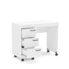 Mesa de Computador 74,2x90x46 Madeira Branco Osaka Politorno