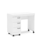 Mesa de Computador 74,2x90x46 Madeira Branco Osaka Politorno
