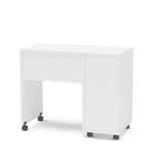 Mesa de Computador 74,2x90x46 Madeira Branco Osaka Politorno