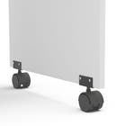Mesa de Computador 74,2x90x46 Madeira Branco Osaka Politorno