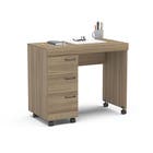 Mesa de Computador 74,2x90x46 Madeira Castanho Osaka Politorno