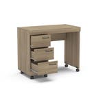 Mesa de Computador 74,2x90x46 Madeira Castanho Osaka Politorno