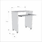 Mesa De Computador Betine Canela Madeirado