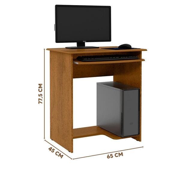 PC　DESK　LOW　120cm　BR Mesa De Computador Com Espaço Para Teclado Freijó Prática E J
